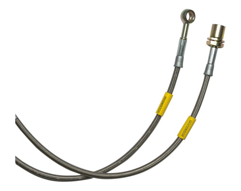 Goodridge 08-12 Volkswagen Touareg (excl 368mm Disc Brakes) SS Brake Lines