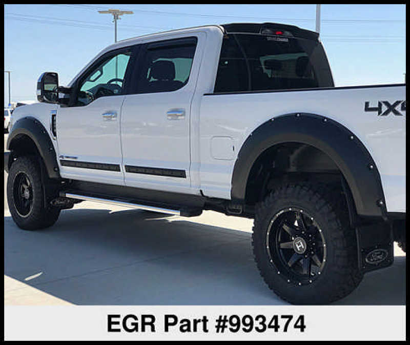 EGR Crew Cab Front 45in Rear 34.5in Bolt-On Look Body Side Moldings (993474)