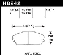 Load image into Gallery viewer, Hawk HP+ Street Brake Pads