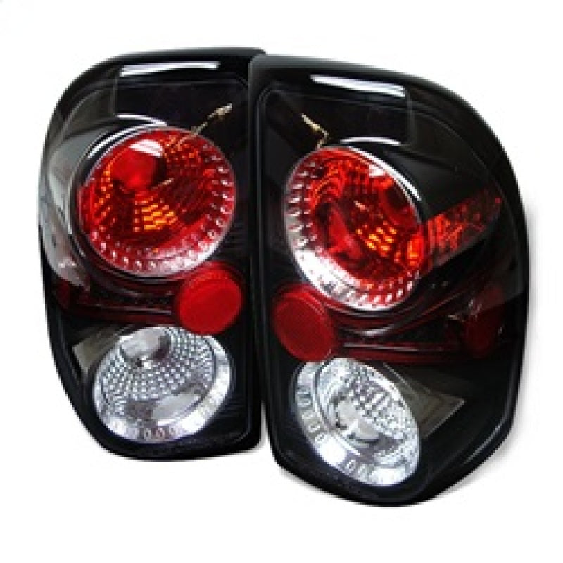 Spyder Dodge Dakota 97-04 Euro Style Tail Lights Black ALT-YD-DDAK97-BK