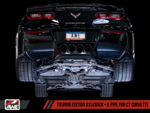 Load image into Gallery viewer, AWE Tuning 14-19 Chevy Corvette C7 Z06/ZR1 Track Edition Axle-Back Exhaust w/Black Tips