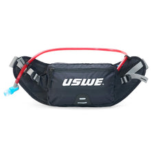 Load image into Gallery viewer, USWE Zulo Waist Pack 2L - Carbon Black