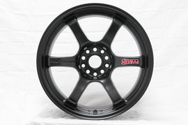 Gram Lights 57DR 19x9.5 +25 5x112 Semi Gloss Black Wheel