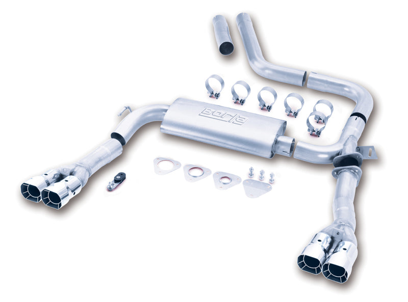 Borla 98-01 CAMARO/TRANS AM 5.7L V8 AT/MT Catback Exhaust Quad Tips