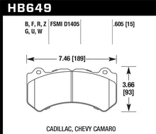 Load image into Gallery viewer, Hawk 2008-2014 Cadillac CTS V HPS 5.0 Front Brake Pads