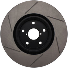 Load image into Gallery viewer, StopTech Power Slot 05-08 STi Front Right Slotted Rotor