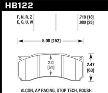 Load image into Gallery viewer, Hawk StopTech ST-60 Caliper Performance Ceramic Street Brake Pads