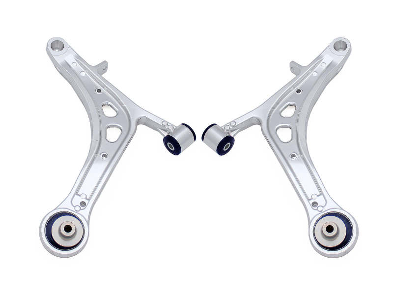 SuperPro 2008 Subaru Impreza WRX STI Front Lower Alloy Control Arm Kit (+Caster)