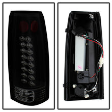 Load image into Gallery viewer, Spyder Chevy C/K Series 1500 88-98/GMC Sierra 88-98 LED Tail Lights Blk Smke ALT-YD-CCK88-LED-BSM