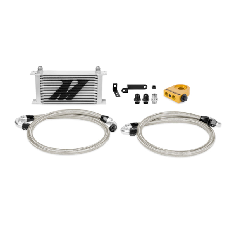 Mishimoto 08-14 WRX/STi Thermostatic Oil Cooler Kit - Silver