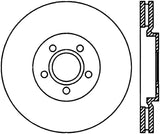 StopTech 03-09 Chrysler PTCruiser Tur / 03-05 Dodge Neon SRT-4 Front Right Slotted & Drilled Rotor