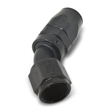 Load image into Gallery viewer, Russell Performance -6 AN Black 45 Degree Full Flow Hose End