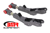 BMR 10-15 5th Gen Camaro Rear Lower Control Arms On-Car Adj. (Polyurethane) - Black Hammertone