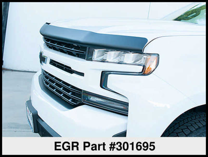 EGR 2019 Chevy 1500 Super Guard Hood Guard - Matte