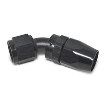 Load image into Gallery viewer, Russell Performance -8 AN Black 45 Degree Full Flow Hose End