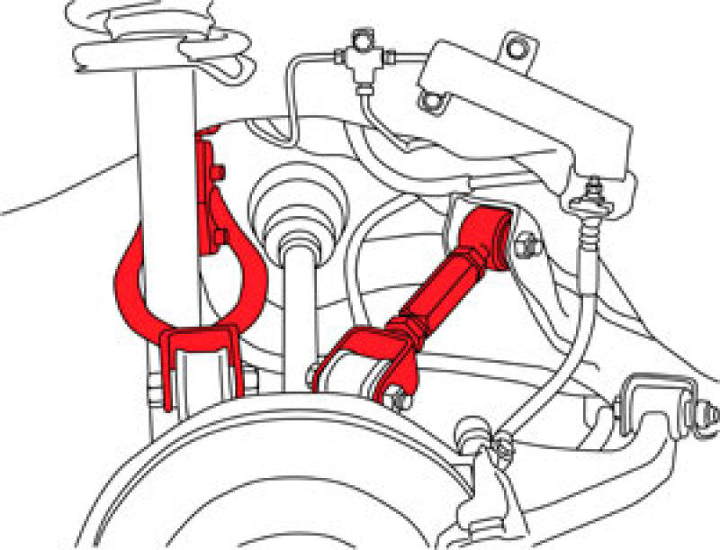 SPC Performance 89-94 Nissan 240SX/90-96 300ZX Rear Adjustable Control Arms