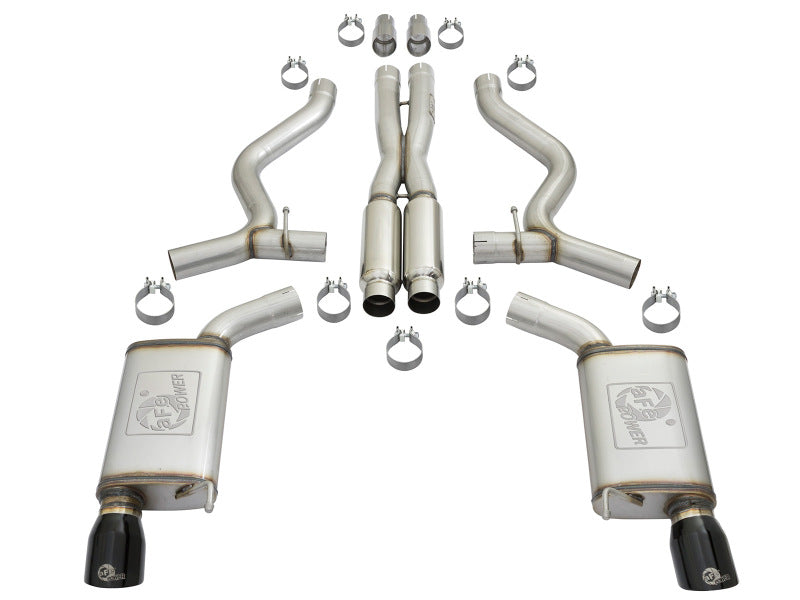 aFe 11-21 Dodge Durango V6-3.6L / V8-5.7L MACH Force-Xp 304 SS Cat-Back Exhaust System w/ Black Tip