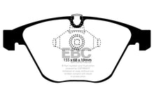 Load image into Gallery viewer, EBC 08-10 BMW M3 4.0 (E90) Ultimax2 Front Brake Pads