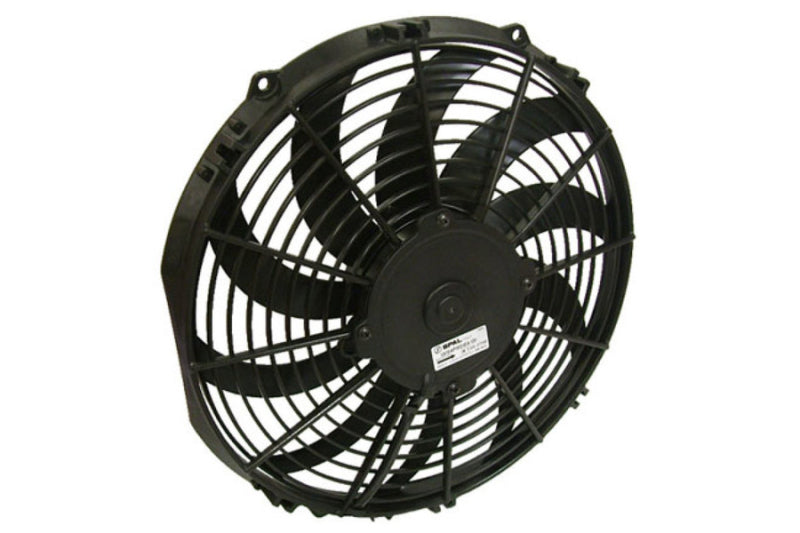 CSF 92-00 Honda Civic All-Aluminum Fan Shroud w/12in SPAL Fan - Black Finish