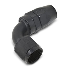 Load image into Gallery viewer, Russell Performance -6 AN Black 90 Degree Full Flow Hose End