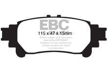 Load image into Gallery viewer, EBC 13+ Lexus GS350 3.5 RWD Ultimax2 Rear Brake Pads