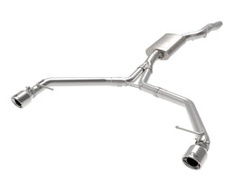 aFe MACH Force-Xp 13-16 Audi Allroad L4 SS Axle-Back Exhaust w/ Polished Tips