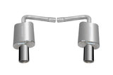 Gibson 11-18 Ford Explorer Base 3.5L 2.25in Axle-Back Dual Exhaust - Stainless