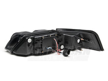 Load image into Gallery viewer, Raxiom 99-04 Ford Mustang Dual LED Halo Projector Headlights- Black Housing (Smoked Lens)