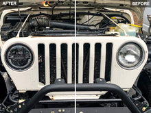 Load image into Gallery viewer, Raxiom 97-18 Jeep Wrangler TJ/JK Axial Series LED Headlights- Black Housing (Clear Lens)