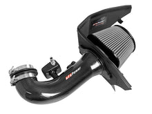 Load image into Gallery viewer, aFe Track Series Carbon Fiber Pro Dry S AIS - 16-19 Chevrolet Camaro SS V8-6.2L