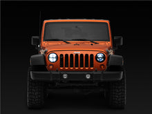 Load image into Gallery viewer, Raxiom 97-18 Jeep Wrangler TJ/JK Axial Series LED Headlights- Black Housing (Clear Lens)