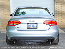 Load image into Gallery viewer, AWE Tuning Audi B8 / B8.5 S4 3.0T Track Edition Exhaust - Diamond Black Tips (90mm)