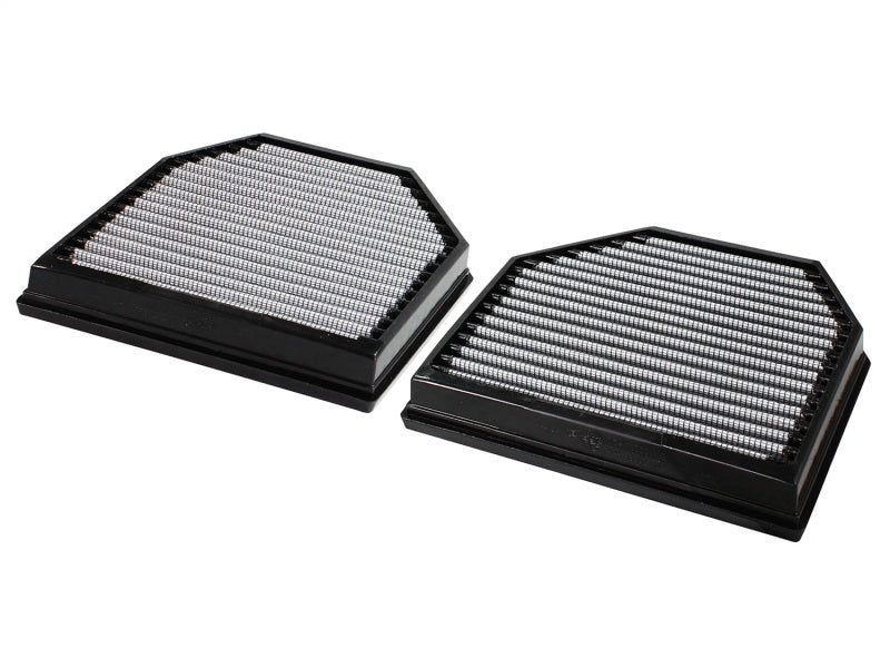 aFe MagnumFLOW OEM Replacement Air Filter PRO Dry S 2015 BMW M3/M4 (F80/F82) 3.0L S55 (tt) Qty. 2