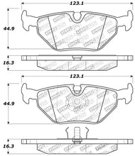 Load image into Gallery viewer, StopTech Performance 87-99 BMW M3 / 89-93 M5 / 98-02 Z3 Rear Street Performance Brake Pads