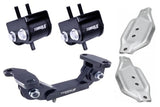 Torque Solution Engine/Transmission Mount Kit w/ OEM Mount Plates: 02-14 Subaru WRX / 04+ STI