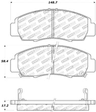 Load image into Gallery viewer, StopTech Performance 04-09 Acura TSX / 09 Accord V6 Coupe ONLY Front Brake Pads