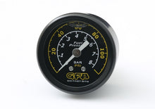 Load image into Gallery viewer, GFB Fuel Pressure Gauge (Suits 8050/8060) 40mm 1-1/2in 1/8MPT Thread 0-120PSI