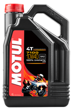 Load image into Gallery viewer, Motul 4L 7100 4-Stroke Engine Oil 10W40 4T