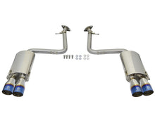 Load image into Gallery viewer, aFe Takeda 16-17 Lexus RC 200T 2.0L (t) 2in. SS Axle-Back Exhaust System w/Polished Blue Tips