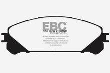 Load image into Gallery viewer, EBC 15+ Lexus NX200t 2.0 Turbo Ultimax2 Front Brake Pads