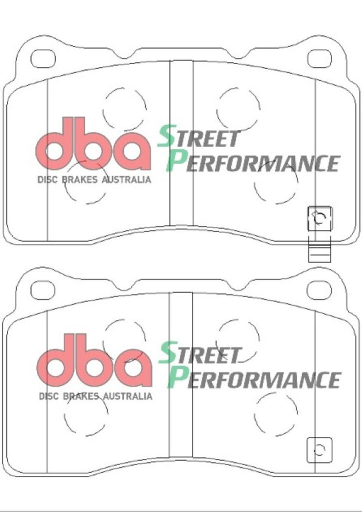 DBA 04-14 Subaru Impreza WRX STI SP500 Front Brake Pads